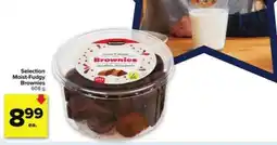 Metro Selection brownies offer