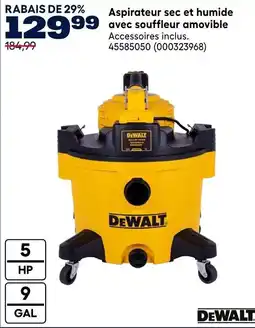 RONA DeWalt wet and dry vacuum with removable blower offer