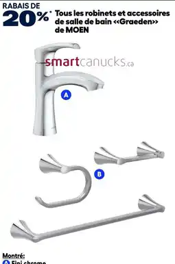 RONA MOEN robinets et accessoires de salle de bain « Graeden » offer