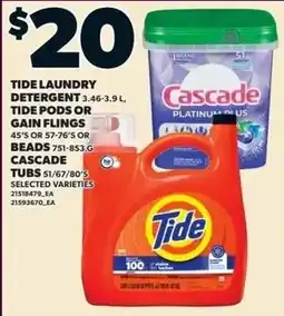 Zehrs Markets Tide laundry detergent offer