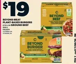 Zehrs Markets Beyond Meat plant-based ground beef offer