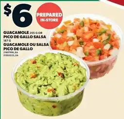 Loblaws Guacamole or Pico de Gallo offer
