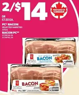 Loblaws PC bacon offer