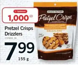 Fortinos Optimum Pretzel Crisps Drizzlers offer