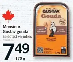 Fortinos Monsieur Gustav gouda offer