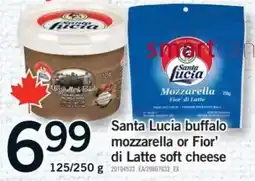 Fortinos Santa Lucia mozzarella or Fior' di Latte soft cheese offer
