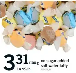 Fortinos salt water taffy offer