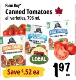 Farm Boy Farm Boy canned tomatoes offer