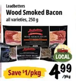 Farm Boy Leadbettters wood smoked bacon offer