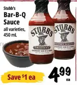 Farm Boy Stubb's Bar-B-Q Sauce offer