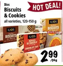 Farm Boy Ilios biscuits & cookies offer