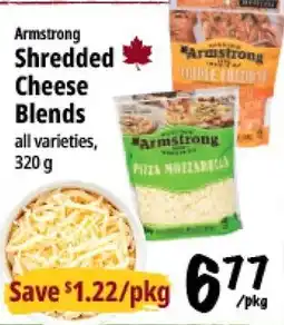 Farm Boy Armstrong shredded cheese blends offer
