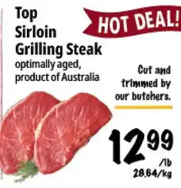 Farm Boy Top Sirloin Grilling Steak offer