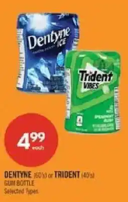 Shoppers Drug Mart Dentyne or Trident gum bottle offer