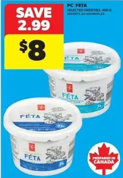 Real Canadian Superstore PC Feta offer
