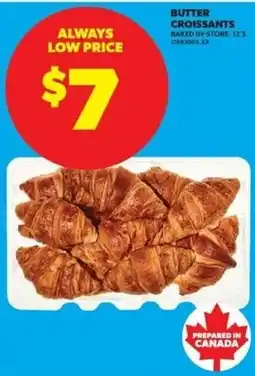 Real Canadian Superstore Butter croissants offer
