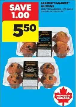Real Canadian Superstore Farmer's Market muffins offer