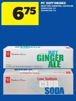 Real Canadian Superstore PC soft drinks offer