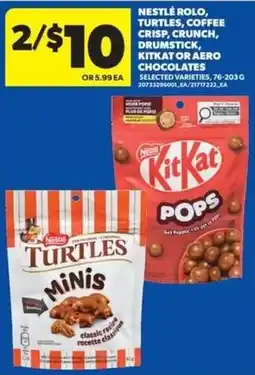 Real Canadian Superstore Nestle turtles minis offer