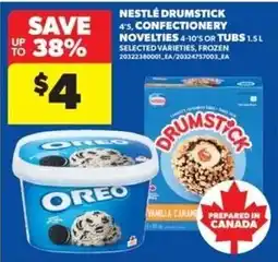Real Canadian Superstore Nestle drumstick offer
