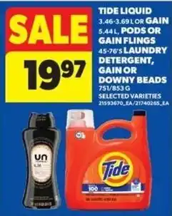 Real Canadian Superstore Tide liquid detergent offer