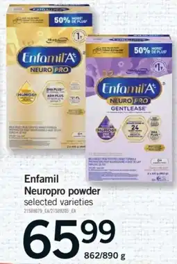Fortinos Enfamil Neuropro powder offer