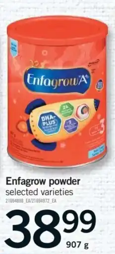 Fortinos Enfagrow powder offer