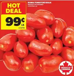Real Canadian Superstore Roma tomatoes bulk offer