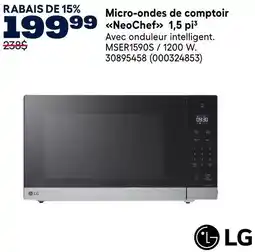 RONA LG Micro-ondes de comptoir NeoChef offer
