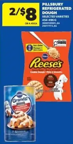 Real Canadian Superstore Pillsbury refrigerated dough offer
