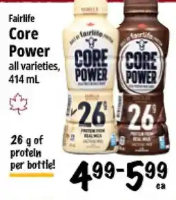Farm Boy Fairlife Core Power offer