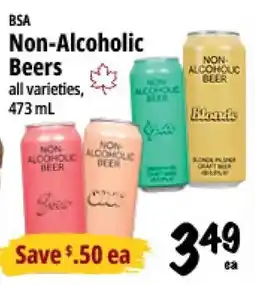 Farm Boy BSA Non-Alcoholic Beers offer