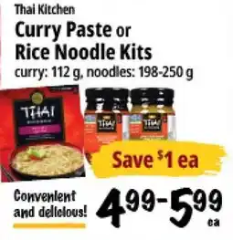Farm Boy Thai Kitchen Curry Paste or Rice Noodle Kits offer