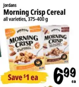 Farm Boy Jordans Morning Crisp Cereal offer