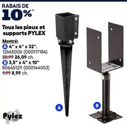 RONA Pylex pieux et supports offer
