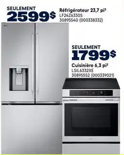 RONA LG Réfrigérateur 23,7 pi³ offer