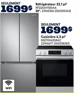 RONA Samsung réfrigérateur offer