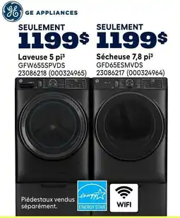 RONA Ge appliances laveuse sécheuse offer