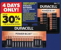 Real Canadian Superstore Duracell power boost offer