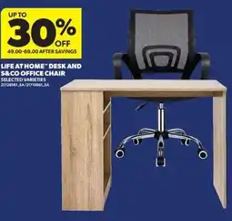 Real Canadian Superstore Life At Home Desk And S&Co Office Chair offer