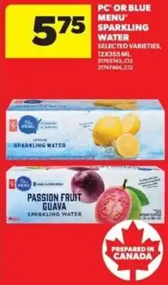Real Canadian Superstore PC sparkling water offer