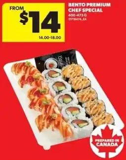 Real Canadian Superstore Bento premium chef special offer
