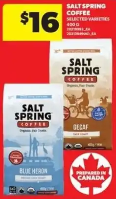 Real Canadian Superstore Salt Spring coffee offer