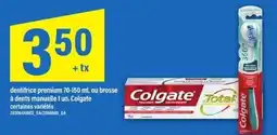 Maxi Colgate dentifrice or brosse à dents offer