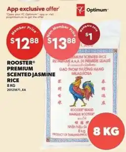 Zehrs Markets Rooster premium scented jasmine rice offer