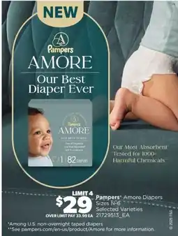 Real Canadian Superstore Pampers Amore Diapers offer