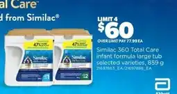 Real Canadian Superstore Similac 360 Total Care infant formula large tub offer