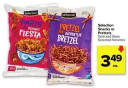Metro Selection Snacks or Pretzels offer