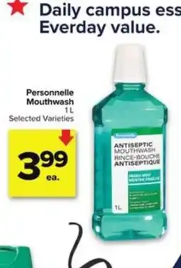 Metro Personnelle mouthwash offer