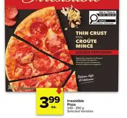 Metro Irresistible Pizza offer